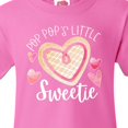 thumbnail image 4 of Inktastic Pop Pop's Little Sweetie with Pink Heart Cookie Youth T-Shirt, 4 of 5