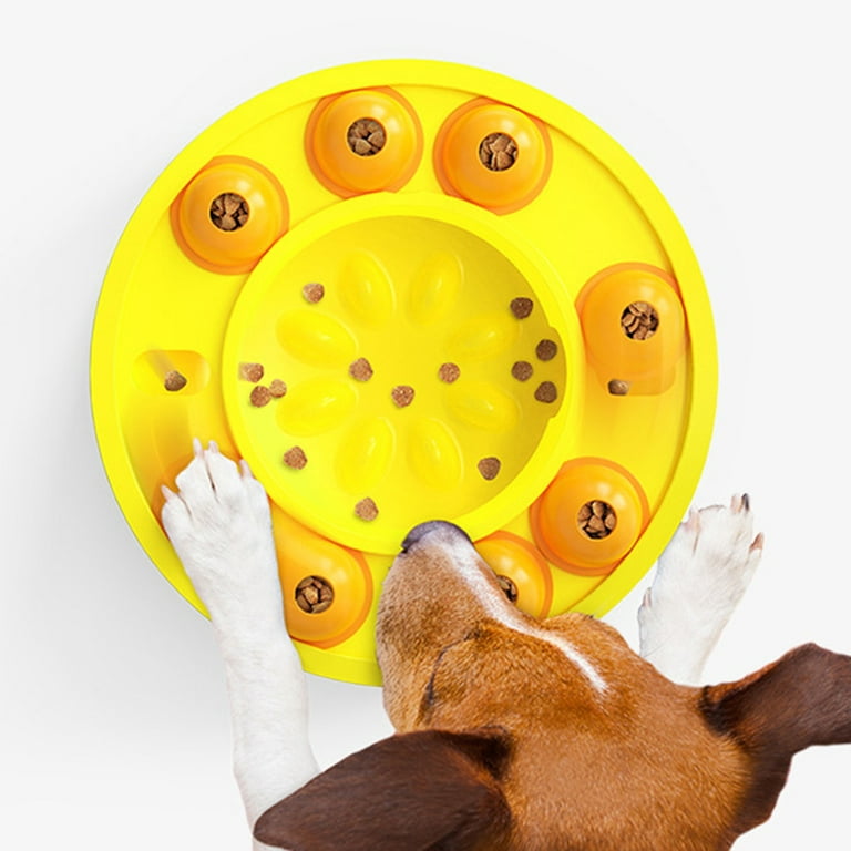 Dog Puzzle Toys Maze Puzzle Disc Dogs Food Puzzle Feeder Toys for
