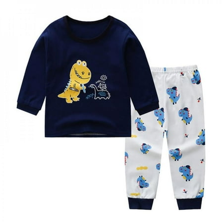 

Leonard New Boys And Girls Shoulder Button Long-sleeved Underwear/pajamas/sports Air-conditioning Suit Two-piece Suit