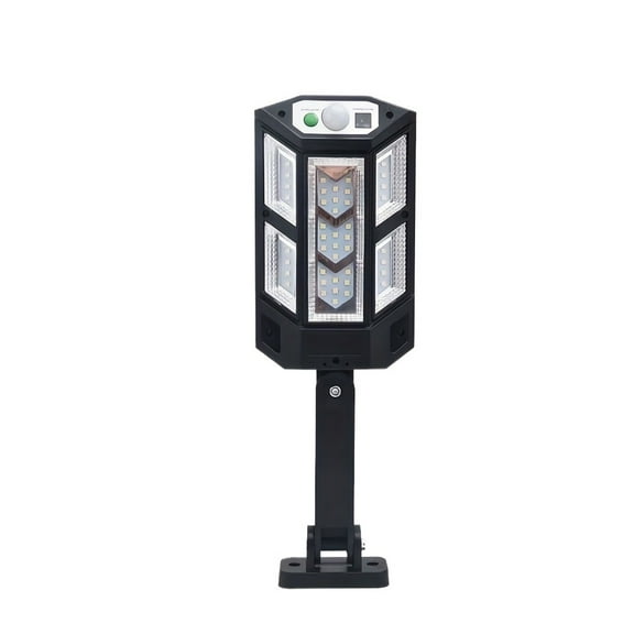 Solar LED Wall Light with Motion Sensor Detachable Solar Street Lamp with Remote Controcourtyard Backyard Garden Street Lighting