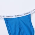 thumbnail image 5 of TANBOM Men's Sexy T-Back Thong Underwear 47cm Adjustable Buckle Tagless One Size Fits Comfort Design Blue One Size, 5 of 6