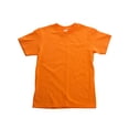 thumbnail image 4 of Ola Mari Unisex Kids Crew Neck T Shirt, Medium, Orange, 4 of 4
