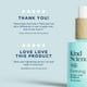 thumbnail image 3 of Sérum facial Kind Science Reafirmante con ácido hialurónico 30 ml, 3 of 7