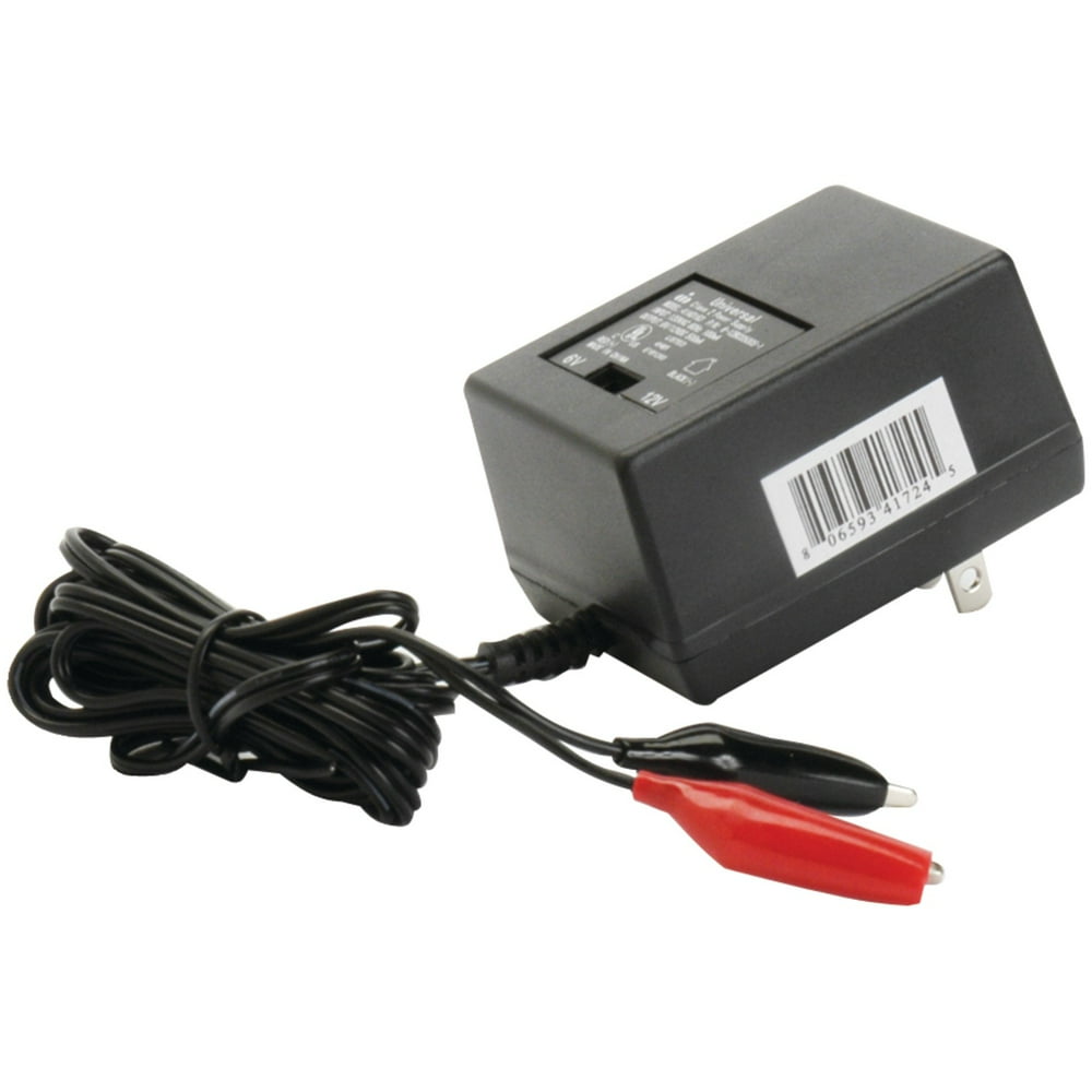 UPG D1724 Sealed Lead Acid Battery Charger (6V/12V Switchable Single