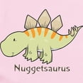 thumbnail image 2 of CafePress - Nuggetsaurus Infant Bodysuit - Baby Light Bodysuit, Size Newborn - 24 Months, 2 of 4