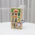 thumbnail image 1 of LED light socket switch busy board toys hands-on wooden children's toys fruit busy lamp A, 1 of 1