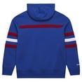 thumbnail image 3 of Men's  Royal New York Giants Vintage Logo Head Coach Fleece Pullover Hoodie, 3 of 5