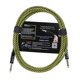 thumbnail image 1 of Cable de Guitarra, Cable para Instrumentos Musicales, Cable de Audio para Bajos, Cable con Reducción de Ruido (6 Metros), Amarillo y Negro, 1 of 6