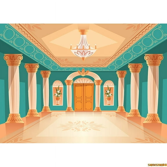 Classic Interior Wall With Mouldings Empty Room Photography Backdrops Props ration Paintings Indoor Background TQ-06