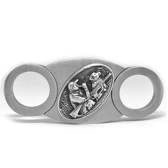 Self-Sharpening Double Guillotine Cigar Cutter – (Duck Hunter)