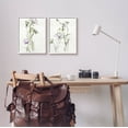 thumbnail image 2 of Stupell Industries Traditional Flower Stem Blossoms Graphic Art White Framed Art Print Wall Art, Set of 2, Design by Liz Jardine, 2 of 7