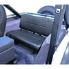 Rugged Ridge by RealTruck Seat for Jeep CJ/Wrangler YJ | Rear, Black | 13461.15 | Compatible with 1955-1995 Jeep CJ & Wrangler YJ