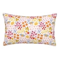 thumbnail image 1 of Fotbe Colorful Floral Funda de Almohada Decorativa Estilo Occidental, Lujo en Algodón, Fundas para Almohadas King, Cojín Estampado para Decoración del Hogar-20"x30", 1 of 6