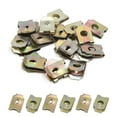 thumbnail image 2 of Unique Bargains 20 Pcs 6mm Hole Spring Metal Plate Car Door Pannel Screw U-Type Clips Rivets, 2 of 2