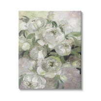 Stupell Industries Abstract Flower Blooms Arrangement Botanical & Floral Painting Gallery Wrapped Canvas Print Wall Art