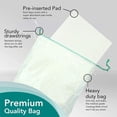 thumbnail image 2 of CareBag Vomit Bag with Super Absorbent Pad (Box of 20 Bags), 2 of 9