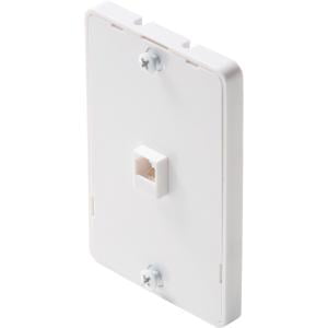 6p4c Telephone Jack - 300-094WH STEREN 6P4C WALL PHONE JACK WHITE