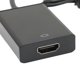 thumbnail image 3 of Convertidor VGA a interfaz multimedia de alta definición Convertidor de computadora a TV Adaptador Convertidor de cable, 3 of 8
