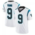 thumbnail image 1 of Panthers Embroidered Football Jersey 22#Mccaffrey 6# 9#Young Replica Player Name Jersey, 1 of 2