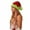 RD3, variant on Shadoumai Christmas Elf Hat with Long Tail Stretchy Knitted Santa Beanie Women Men Festive Xmas Party Cap for Holiday