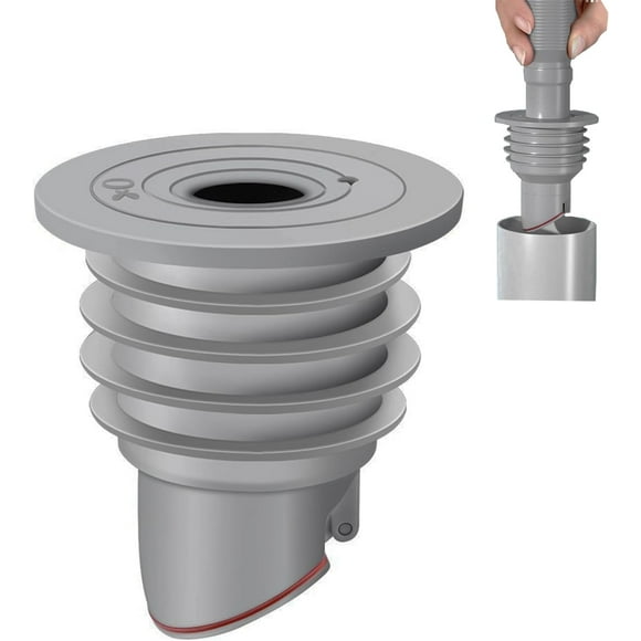 Mop pool drain deodorizing floor drain plug sewer pipe seal ring sealing cover suitable for washing machine drain pipe 7 inch sink drain pipe