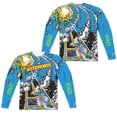 thumbnail image 1 of Atari - Asteroids All Over (Front/Back Print) - Regular Fit Long Sleeve Shirt - XXX-Large, 1 of 2