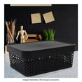thumbnail image 4 of Caja con Tapa Plastic Trends Modelo Paris Capacidad 11Lts Color Negro 1 Pieza, 4 of 4