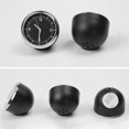 thumbnail image 4 of Soumake Car Interior Mini Quartz Watch Clock Hygrometer Thermometer Dashboard Ornament Practical, 4 of 5