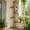 GREEN, variant on Peluomoz Gray Adjustable Floor to Ceiling Cat Tree with Plush Pads, 83 in