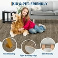thumbnail image 6 of Scalloped Edge Area Rug – Non-Slip, Machine Washable Low Pile Indoor Carpet, Modern Farmhouse Floor Mat for Living Room, Bedroom, Nursery, Dining Room, Office, 6 of 11