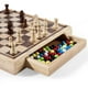 thumbnail image 2 of Set de juego de mesa VAMSLOVE 13 Chess Chinese Checkers 2 en 1, 2 of 8