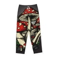 thumbnail image 4 of Bingfone Pajamas For Women,Red Mushrooms Pajama Pants With Pockets-Xx-Large, 4 of 9