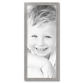 thumbnail image 2 of ArtToFrames 16" x 39" Classic Silver Picture Frame, 16x39 inch Silver Wood Poster Frame (WOM-4926), 2 of 7