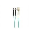 thumbnail image 4 of Belkin 1M Fiber Optic Cable; 10GB Aqua Multimode LC/ST Duplex, 50/125 OM3 - Patch cable - LC multi-mode (M) to ST multi-mode (M) - 1 m - fiber optic - duplex - 50 / 125 micron - aqua, 4 of 9