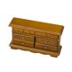 thumbnail image 5 of Gabinete de TV para casa de muñecas a escala 1:12, accesorios para muñecas, decoración, suministros de paisaje, minimodelo para decoración del hogar,, 5 of 9