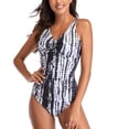 thumbnail image 1 of Traje de baño de una pieza para mujer, traje de baño ajustado con cordón y sin espalda, traje de baño con cordón, traje de baño de primera calidad, 1 of 6