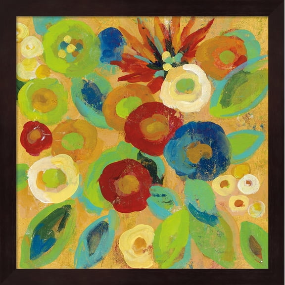 Flower Market II by Silvia Vassileva, Framed Wall Art, 13.25W x 13.25H