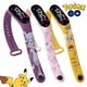 thumbnail image 2 of Reloj electrónico colorido de Pokémon Pikachu, reloj inteligente impermeable con pantalla táctil, exquisitos regalos de vacaciones para niños, 2 of 4