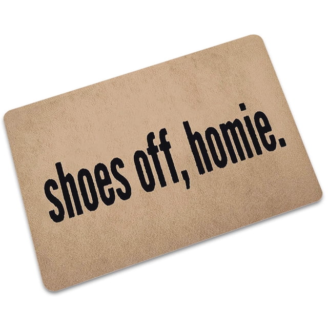 WRXMIJNHGSA Carpet Under $10 Letter Funny Welcome Home Entrance Floor Rug Non-slip Doormat Outdoor Mat
