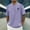Purple, variant on Ynynloco Mens Graphic t-Shirts Casual Oversized Letter Print Beach Shirts Baggy Modern Fitted Short Sleeve Tshirt Summer Tee Top