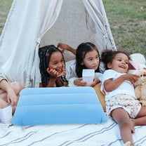 ETHZZLE Compact Inflatable Sleeping Pillow Flocking 1Pack