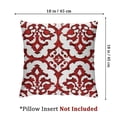 thumbnail image 4 of BANET Decorative Couch Throw Pillow Covers Embroidered Throw Pillows Cases Set for Sofa Living Room Bed Pack of 2 18x18in, 4 of 7