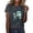 Grey, variant on Tanghaowl Womens T Shirts, Wolf Animal Print Short Sleeve Tee for Women Men Unisex Casual Shirts Grey XXL
