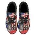 thumbnail image 2 of Puerto Rico American flag Shoes Sneakers Black Size 8, 2 of 7