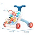 thumbnail image 5 of Juguete Andadera Mima2 para Bebe Interactiva Plegable 2 en 1 Color azul, 5 of 5