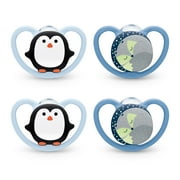 NUK® Space™ Orthodontic Pacifier, 0-6 Months, 4 Pack