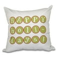 thumbnail image 2 of Simply Daisy 16" x 16" Happy Holidays Too Word Print Pillow, 2 of 2