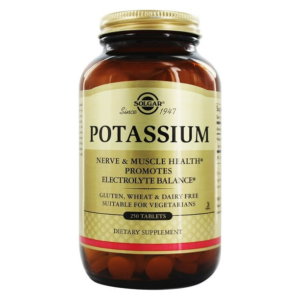 Solgar Vitamin and Herb Solgar Potassium, 250 ea