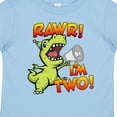 thumbnail image 4 of Inktastic Rawr I'm Two Dinosaur Boys or Girls Toddler T-Shirt, 4 of 5
