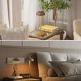 thumbnail image 6 of 2 Pack LED Cordless Table Lamp Rechargeable,5000mAh Battery Operated Table Lamp, 3 Color Stepless Dimming Metal Table Light with Memory Function for Outdoor, Dinner, Patio, Home.(Brown), 6 of 8